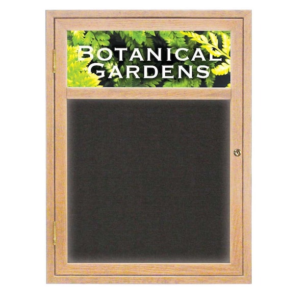 Open Faced Traditional Corkboard, 12x36"